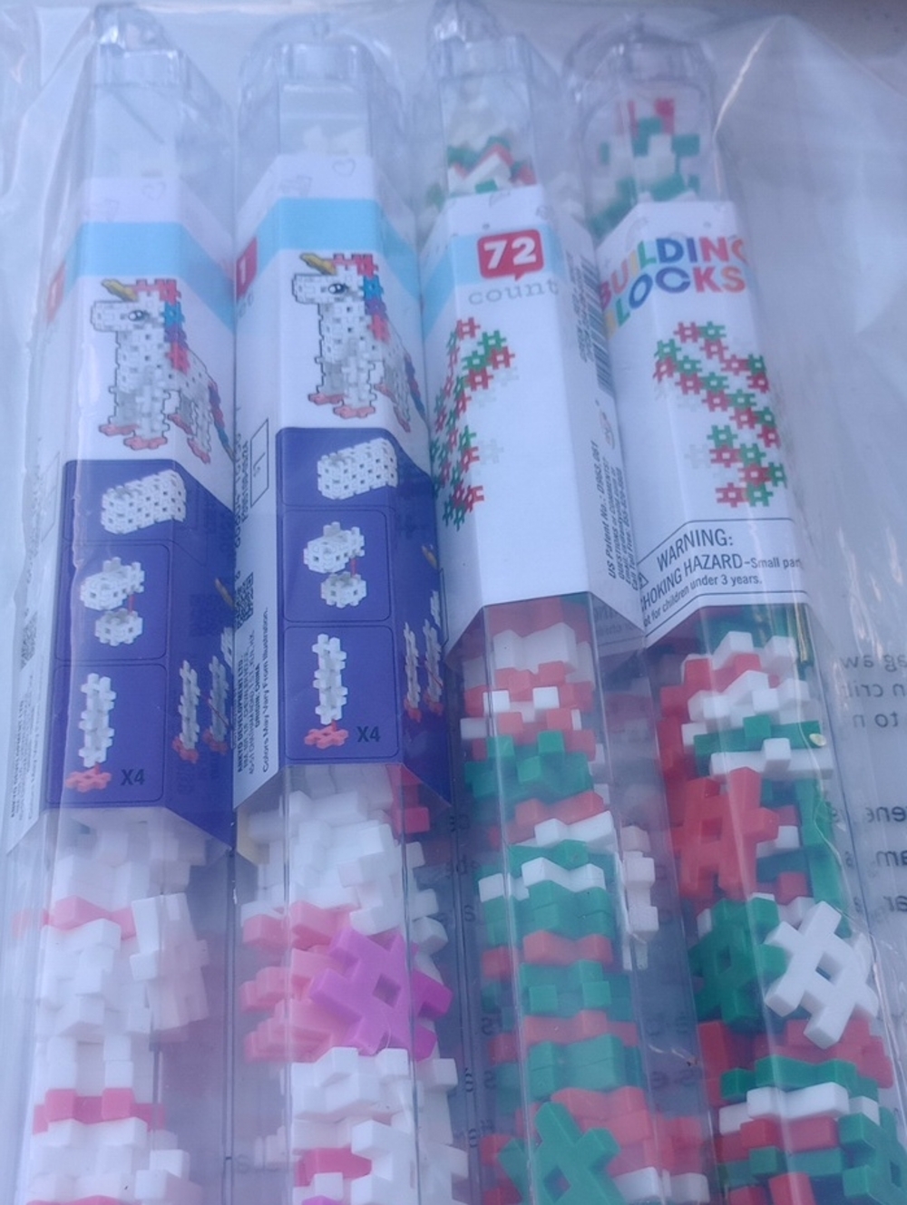 Target Hashtag Mini Building Blocks 4 Sets  2 Unicorn And 2 Butterfly